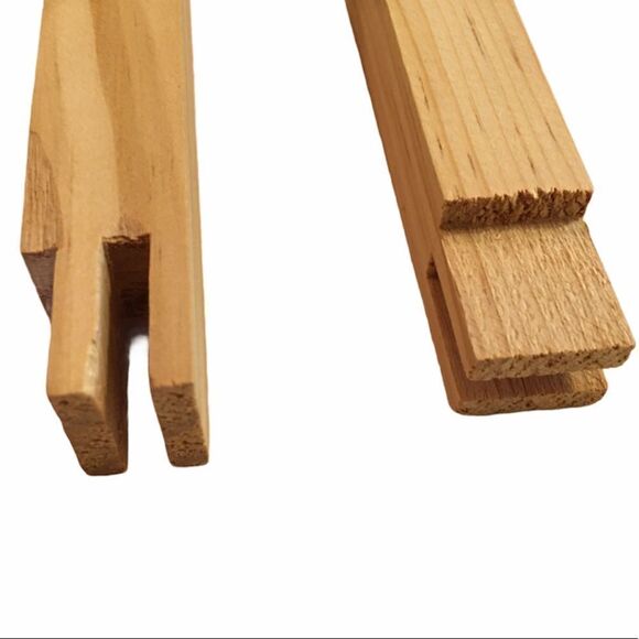 Vintage Embroidery Wood Stretcher Bars Plastic Hoop Bundle - Picture 11 of 15